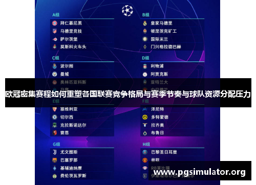 欧冠密集赛程如何重塑各国联赛竞争格局与赛季节奏与球队资源分配压力