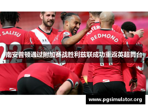 南安普顿通过附加赛战胜利兹联成功重返英超舞台